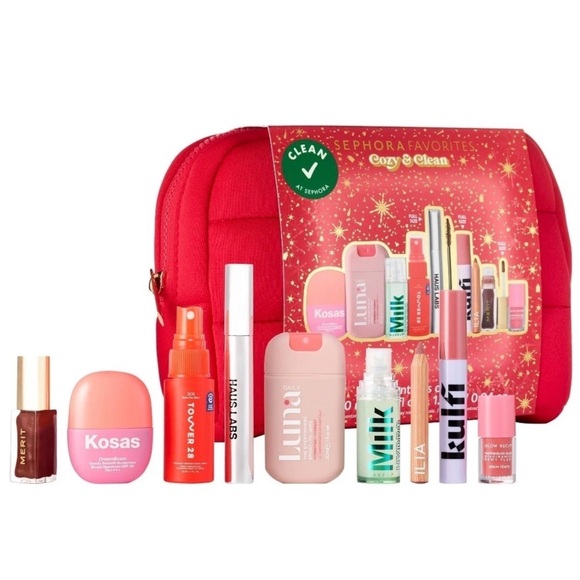 Sephora Other - New Sephora Favorites Cozy & Clean Makeup Value Set - Holiday 2025 - 9pc